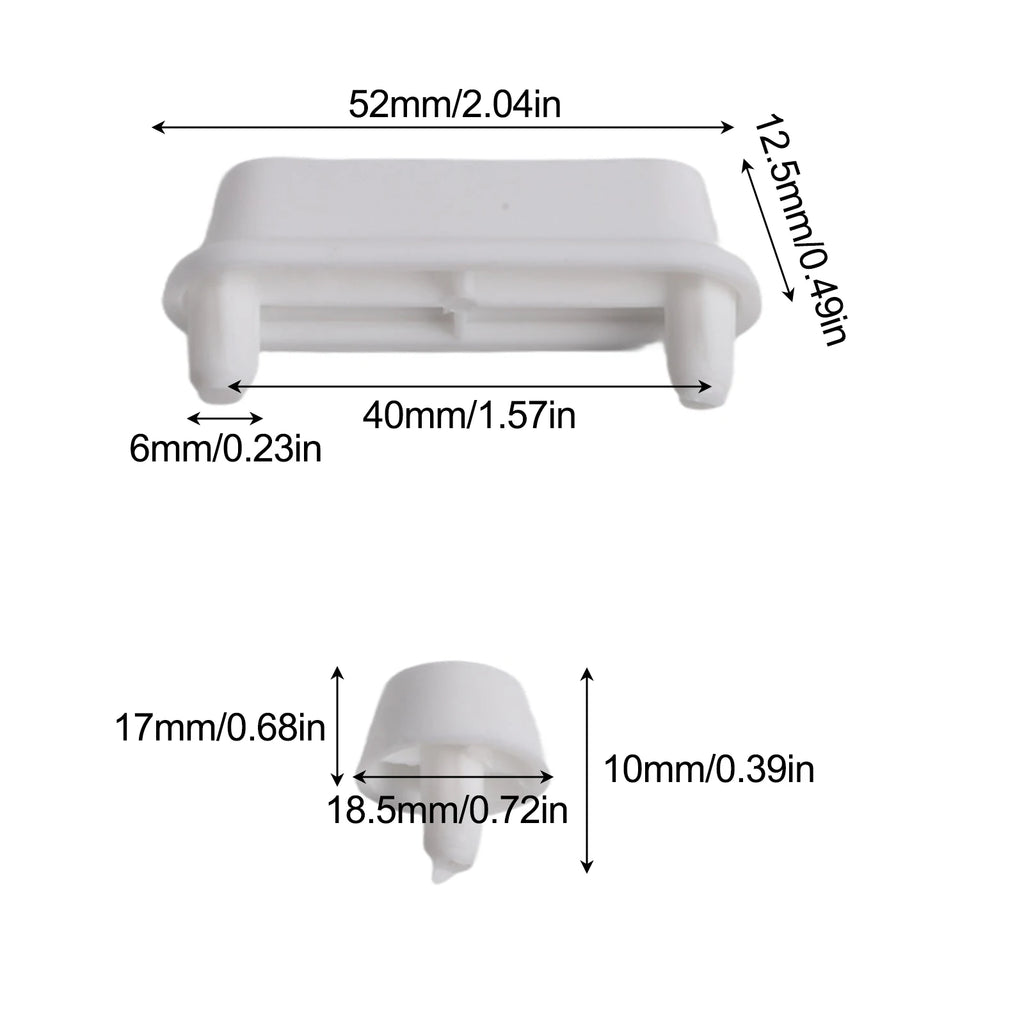 12-Pack Toilet Seat Bumper Pads – Anti-Slip Quiet Lid Buffers Toilet Seat Bumpers Babs