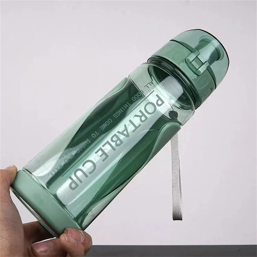 Double Layer Insulated Plastic Water Bottle | Portable Sports Cup Insulated Water Bottle Babs