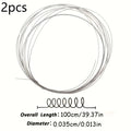 2pcs Diamond Cutting Wire – Manual Hand Saw for Jade & Stone Diamond Cutting Wire Babs 2pcs