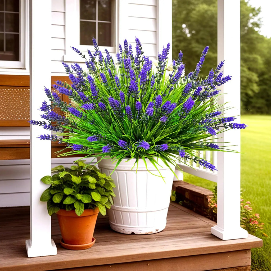 Artificial Lavender Bouquet for Wedding, Home & Party Decor Artificial Flower Stems Babs
