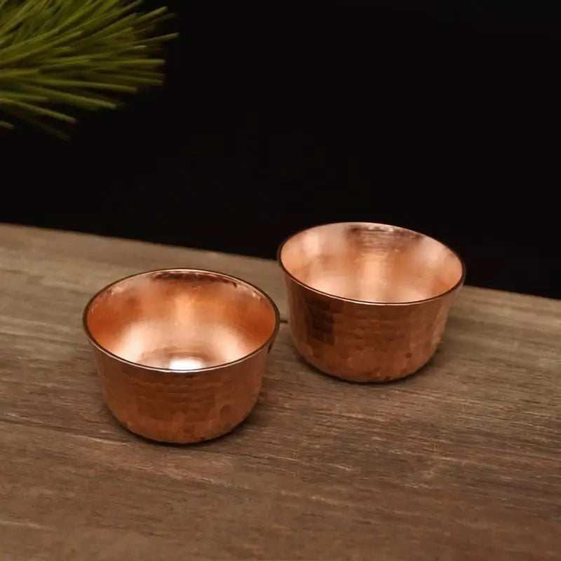 Handmade Hammered Copper Tea & Coffee Cup – Retro Teaware Copper Teacup Babs