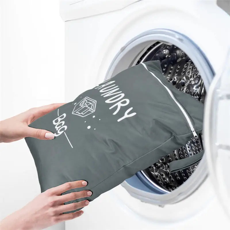 Waterproof Zippered Laundry Bag – Reusable Travel Wet Bag Waterproof Laundry Bag Babs