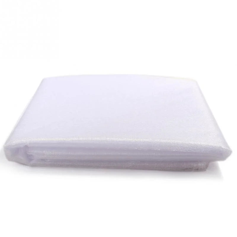 5m Sheer Organza Tulle Fabric Roll – Wedding Chair Sashes Décor Organza Fabric Roll Babs