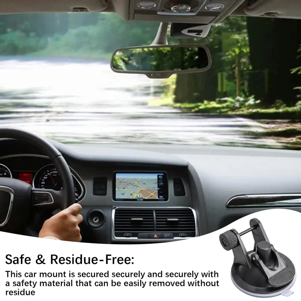 Car Dash Cam Mount 180° Adjustable Suction Cup Bracket Dash Cam Mount Babs