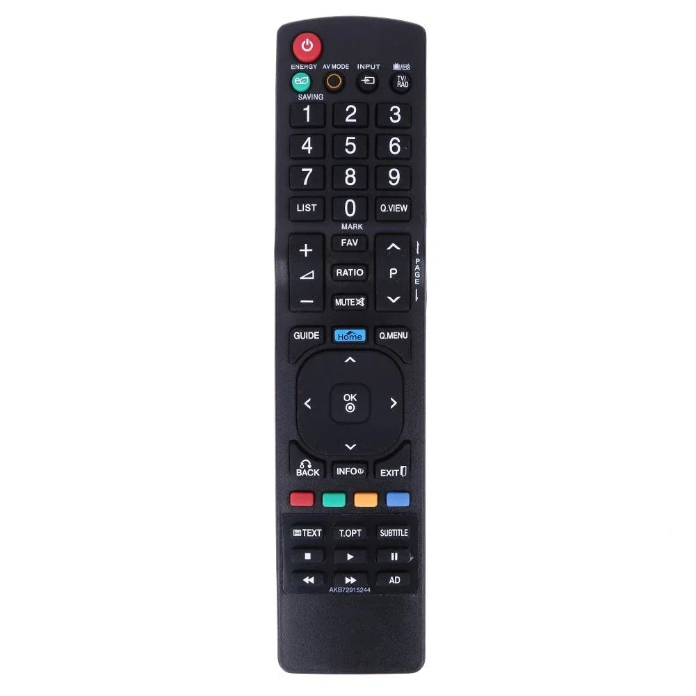 AKB72915244 Universal Replacement Remote for LCD LED TV TV Remote Control Babs black