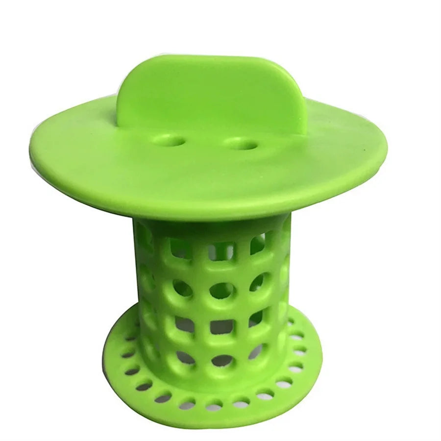 Silicone Mushroom Drain Filter Plug – Anti-Clog Sink Cover Sink Drain Filter Babs green