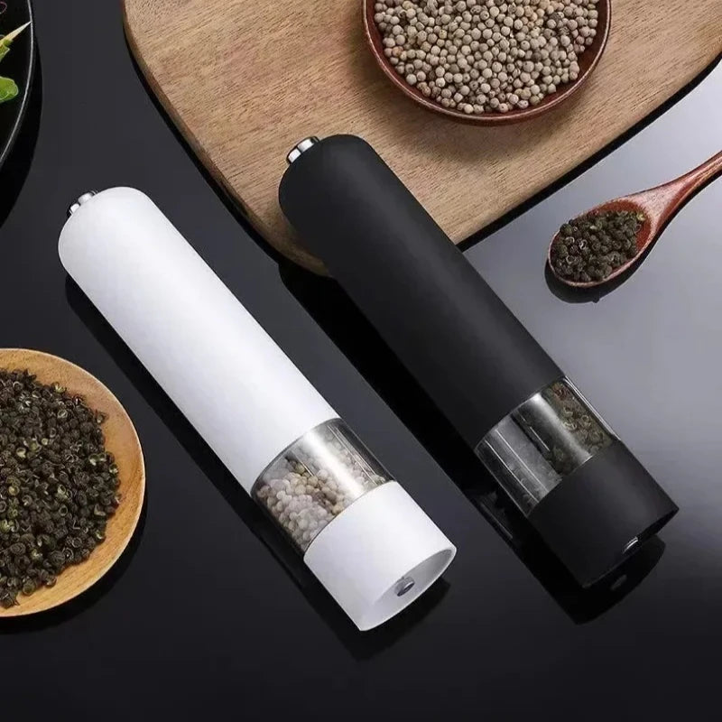 Electric Salt & Pepper Grinder – Adjustable Coarseness Mill Electric Spice Grinder Babs