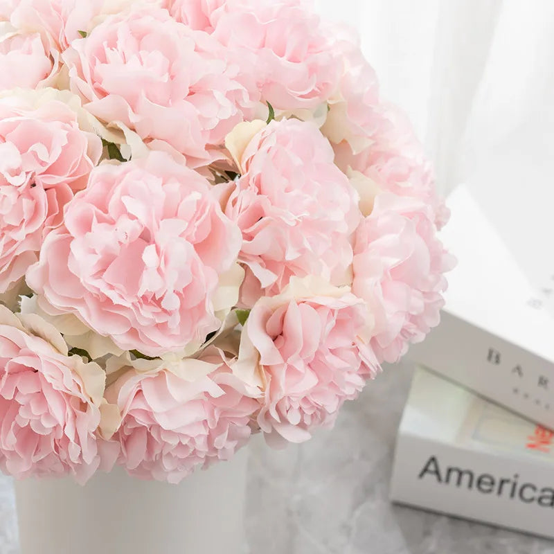 Silk Peony Artificial Flowers – Wedding & Home Décor Bouquet Artificial Flower Bouquet Babs