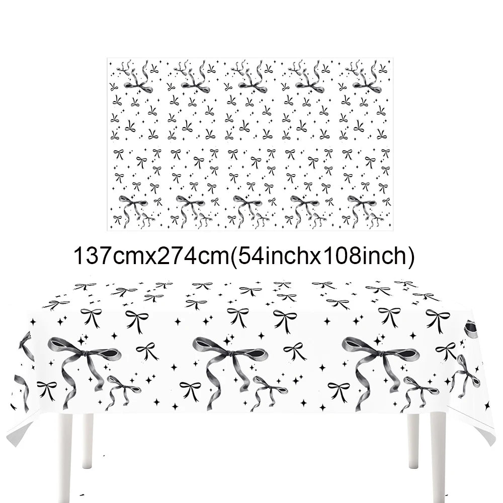 32" Black Bow Number Balloon Kit – Party & Wedding Décor
