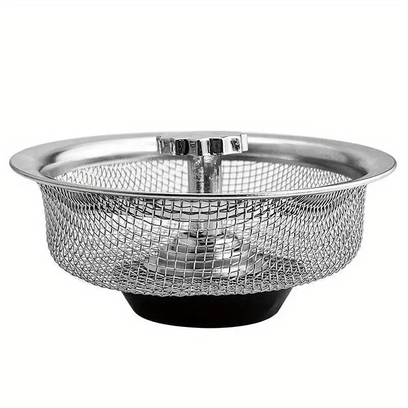 2-Pack Stainless Steel Drain Hair Catcher & Sink Strainer Drain Hair Strainer Babs