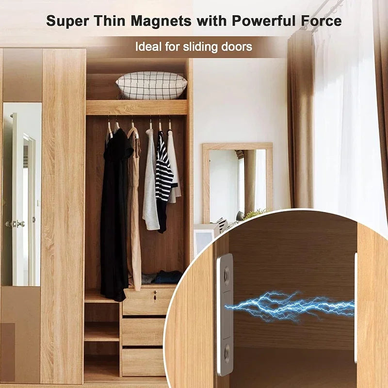 Magnetic Cabinet Door Closer – Self-Adhesive Catch Latch Magnetic Cabinet Latch Babs