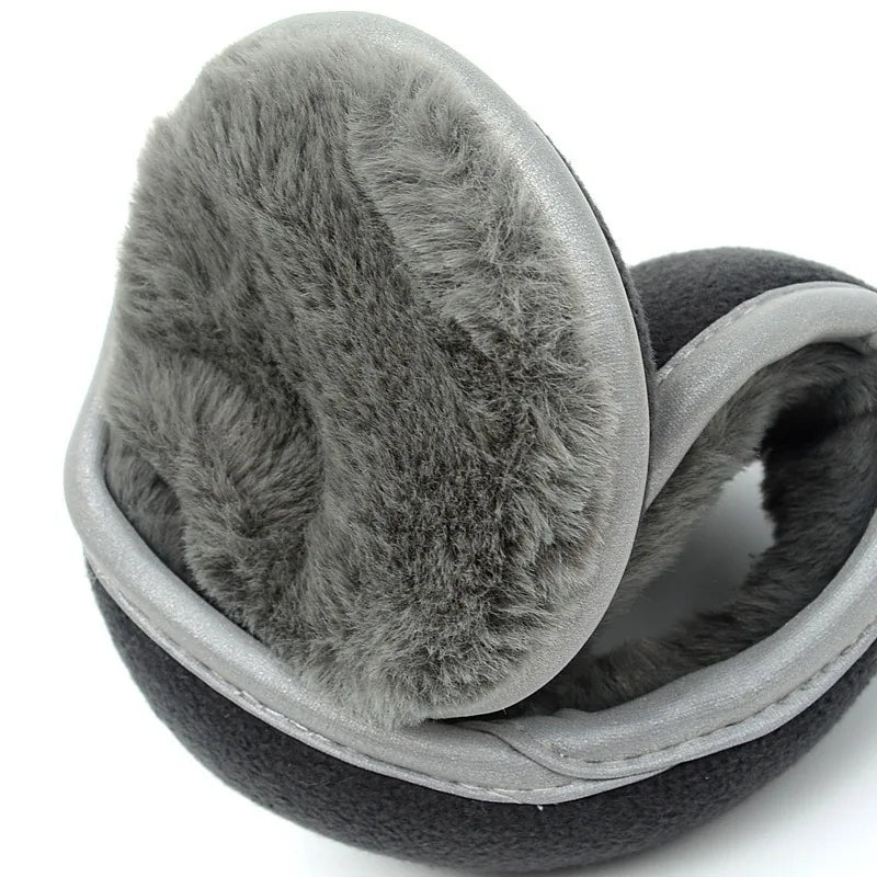 Unisex Foldable Winter Earmuffs with Reflective Tape Winter Earmuffs Babs