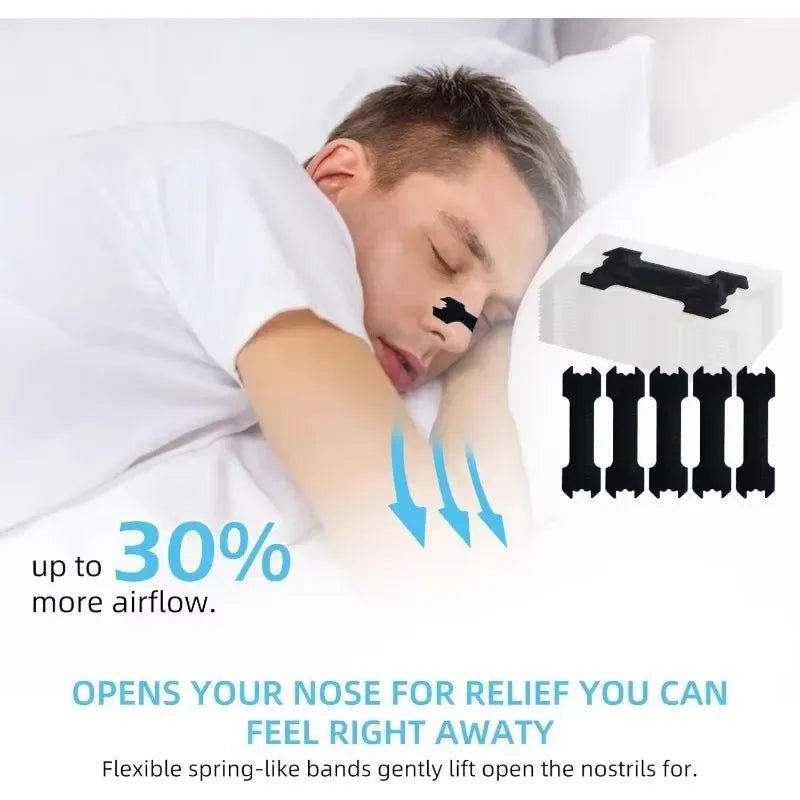 30-Pack Nasal Breathing Strips for Better Sleep & Airflow Nasal Breathing Strips Babs