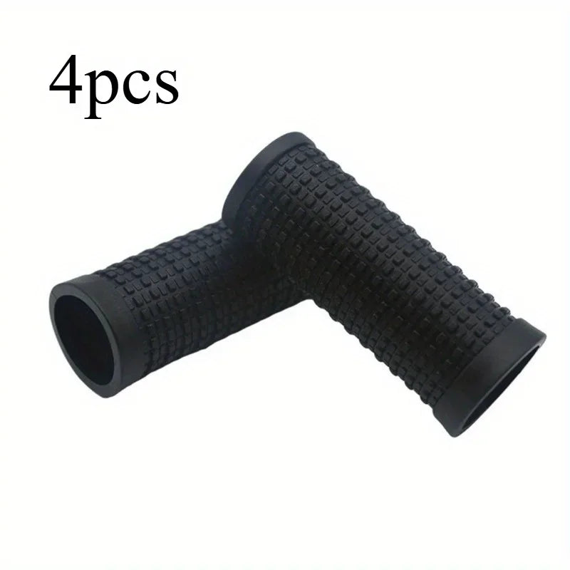 SL-RS35 MTB Bike Handlebar Grips – Durable Rubber, Black Bike Handlebar Grips Babs 4pcs
