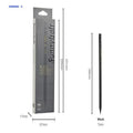 10-Pack HB Black Wooden Pencils – Hexagonal Grip Writing Set Wooden Pencil Set Babs Black