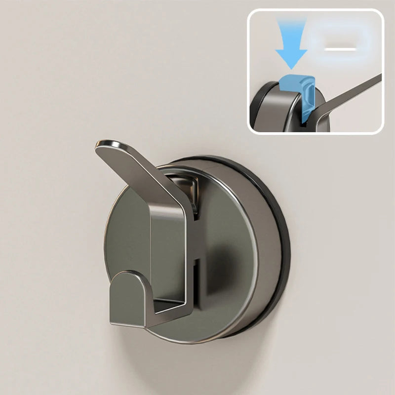 Suction Cup Hooks – Waterproof Towel & Robe Hanger | No Drill Suction Cup Hooks Babs Gray-1pcs