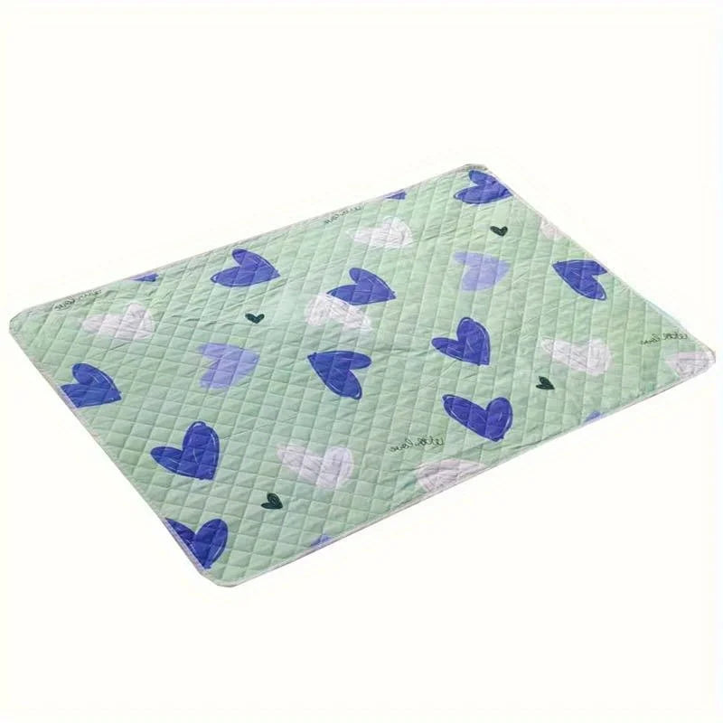Reusable Washable Pet Cage Mat – Rabbits, Hamsters & Reptiles Pet Cage Mat Babs green