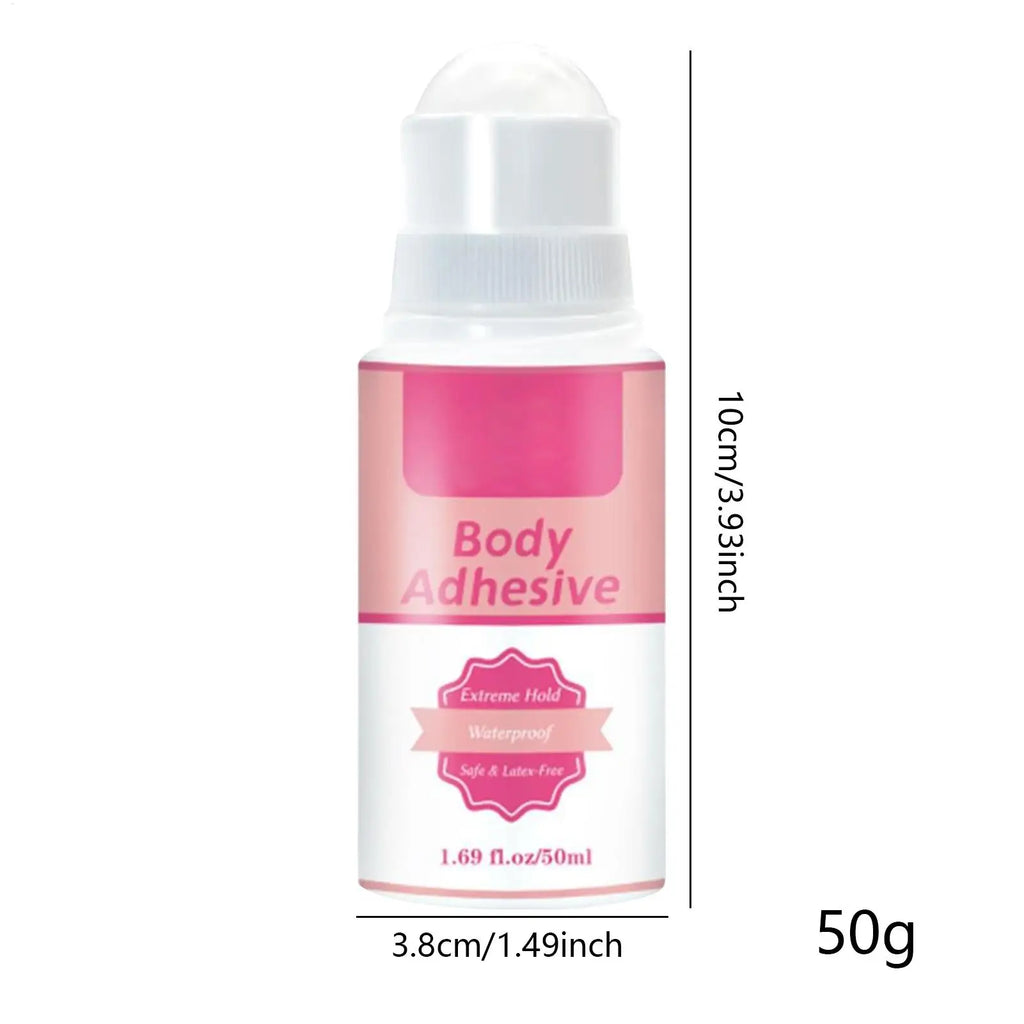 Body Glue Roll-On Adhesive for Clothes – Gentle & Long-Lasting Body Clothing Adhesive Babs