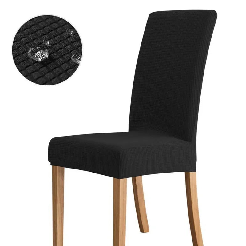 Elastic Jacquard Chair Cover – Dining, Wedding & Banquet Slipcover Chair Slipcover Babs