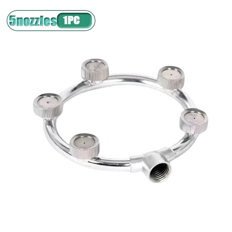 High Pressure Atomizing Nozzle Ultra Fine Spray Tips for Garden Garden Spray Nozzle Babs 5nozzles-1PC
