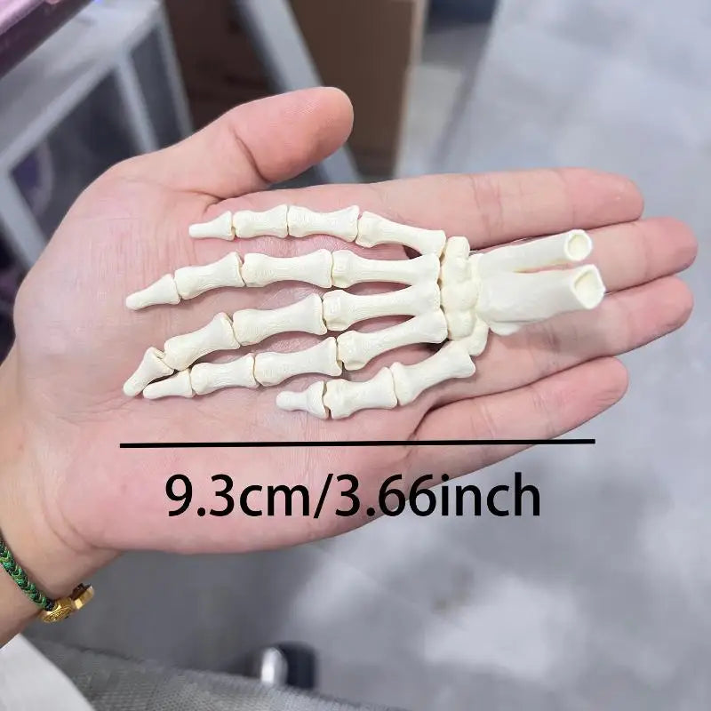 3D Printed Flexible Skeleton Hand Halloween Decoration Ornament Halloween Decoration Babs