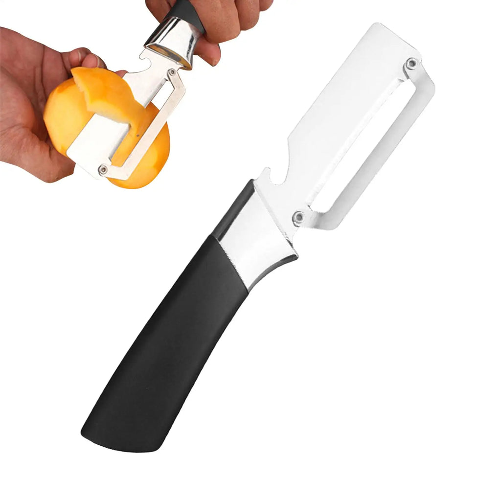 Multifunctional Vegetable Peeler – Ergonomic Wooden Handle Vegetable Peeler Babs