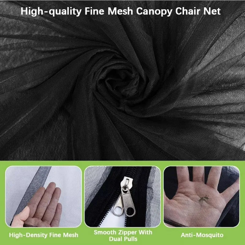 Bug Mesh Tent for Canopy Chair | Mosquito Net Cover 1-4 PCS Mosquito Net Cover Babs