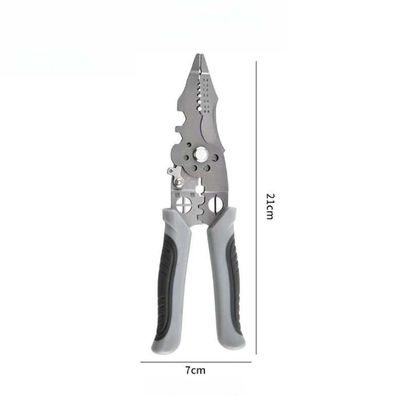 10-in-1 Wire Stripper Pliers – Heavy Duty Crimping & Cutting Wire Stripper Pliers Babs Wire stripper