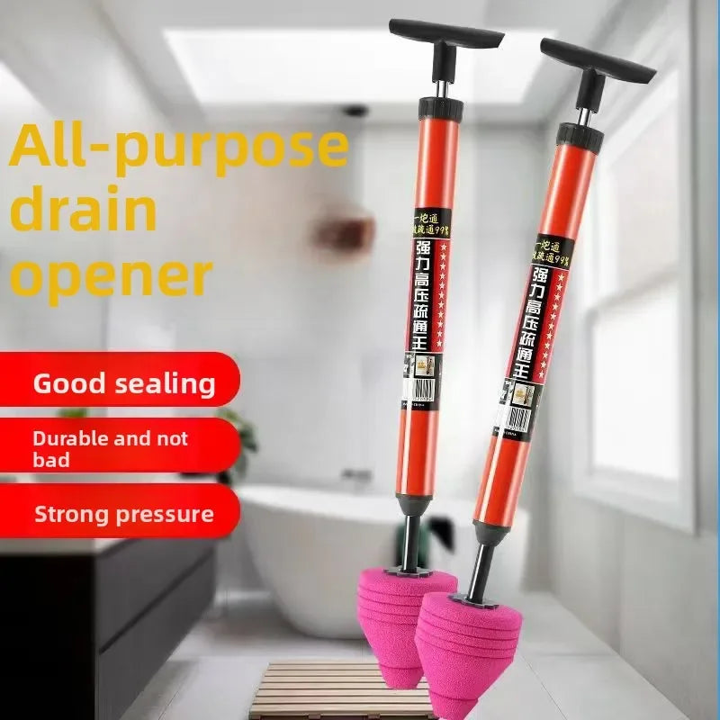 High-Pressure Air Toilet Plunger & Drain Clog Remover Drain Clog Remover Babs