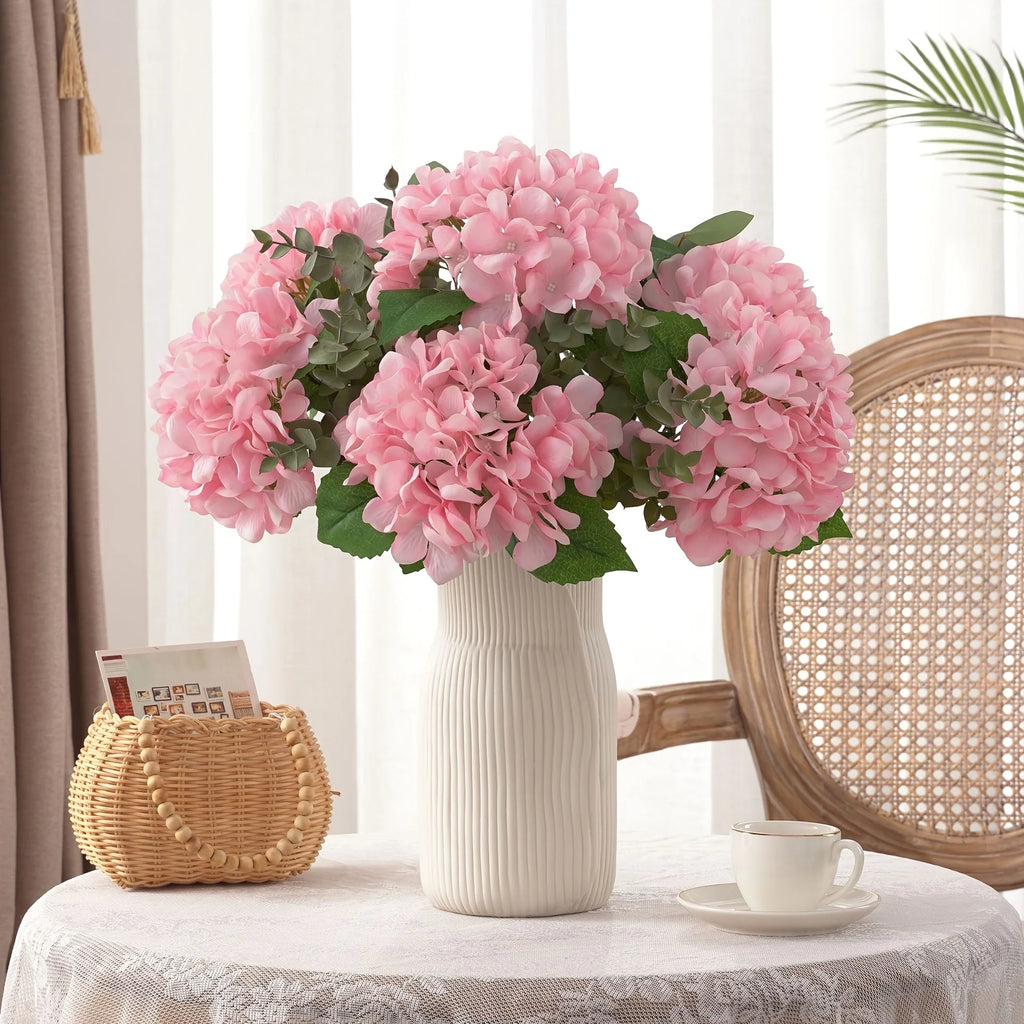 Silk Hydrangea Artificial Flowers – Wedding & Home Decor Artificial Silk Flowers Babs