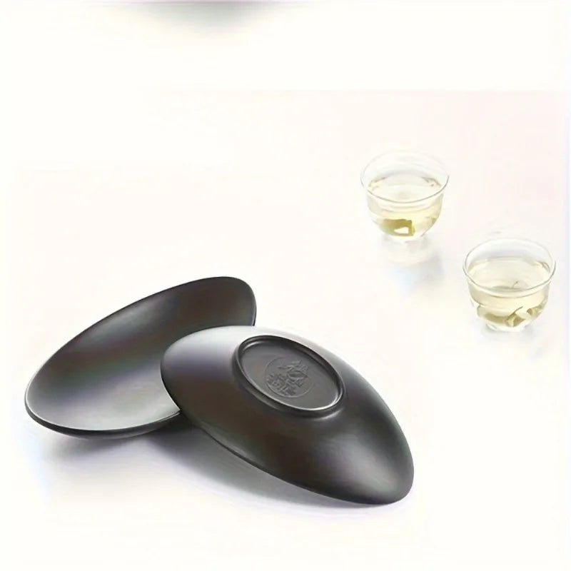 2pcs Oval Black Jewelry Tray – Rings, Earrings & Necklaces Jewelry Display Tray Babs