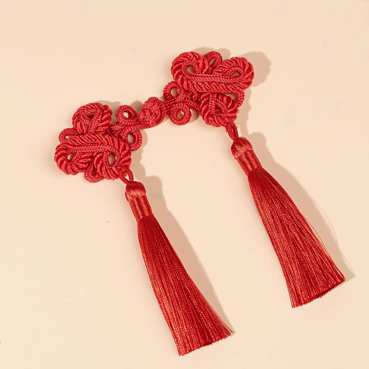 Chinese Knot Frog Buttons – Tassel Cheongsam DIY Fasteners Decorative Sewing Buttons Babs 1