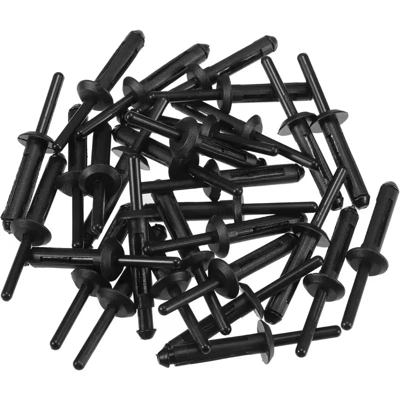 BMW Bumper Wheel Arch Clips 6mm Nylon Expansion Rivets | 20–100pcs Bumper Fastener Clips Babs