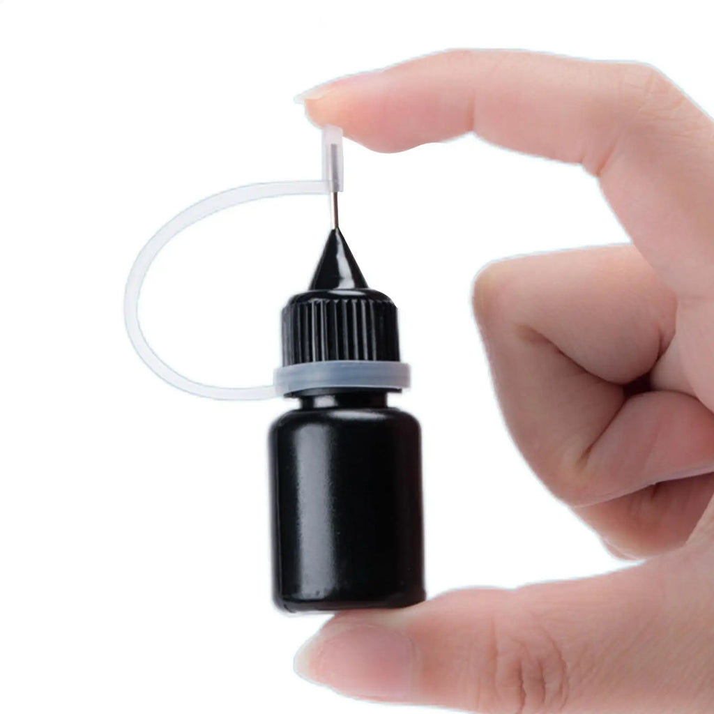 5ml Black Ink Refill for Privacy Stamp Roller – Waterproof Stamp Ink Refill Babs
