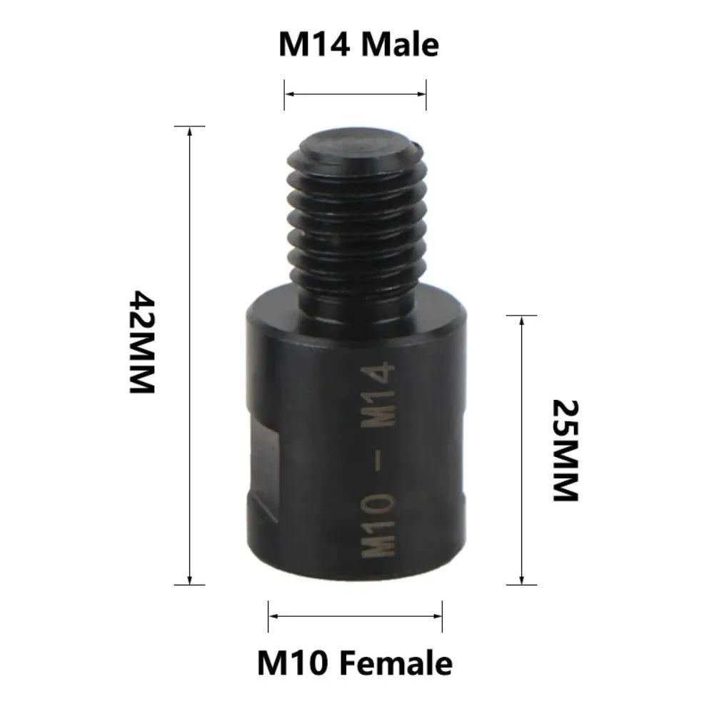 M14 M10 5/8-11 Angle Grinder Thread Adapter Converter Grinder Thread Adapter Babs M 10-M 14