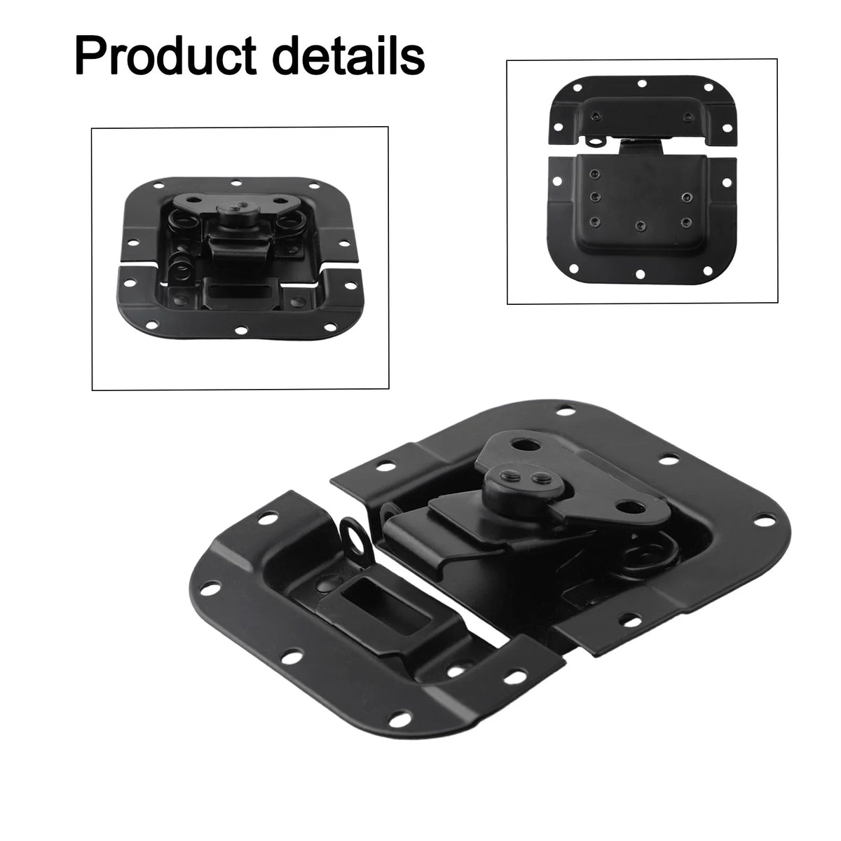 2-Pack Heavy-Duty Butterfly Hasp Latch for Cases & Tool Boxes Butterfly Hasp Latch Babs