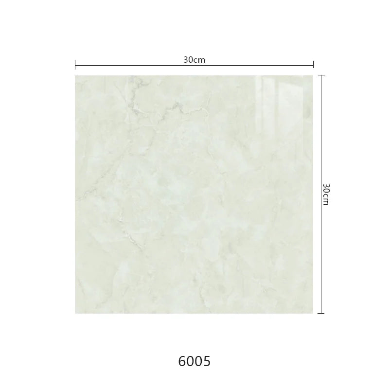 10pcs Self-Adhesive Marble PVC Tile Wall Stickers 30×30cm Peel & Stick Wall Tiles Babs 6005 10pcs-30x30cm