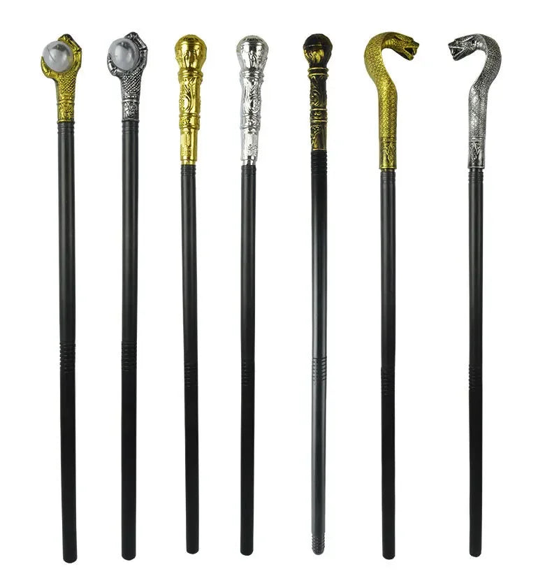 Halloween King Scepter Cosplay Props – Snake, Claw & Ball Costume Scepter Prop Babs