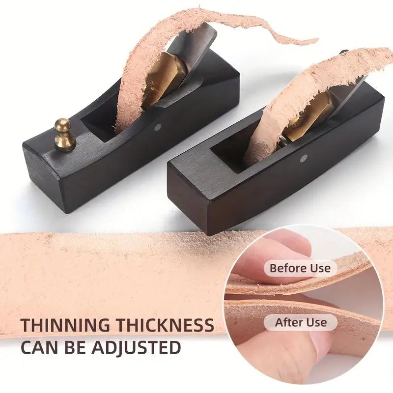 Leather Skiving Tool Set – Flat & Curved Skivers for DIY Craft Leather Skiving Tool Babs