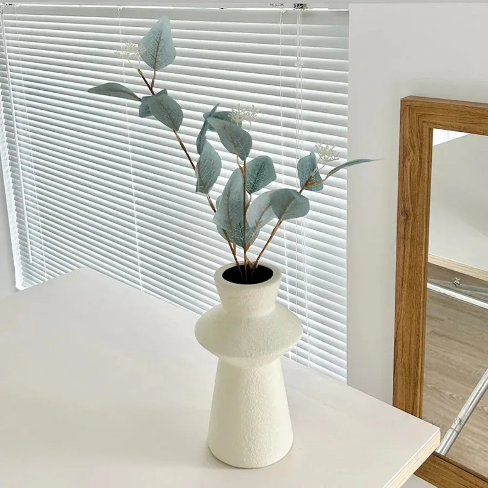 50cm Artificial Eucalyptus Silk Stems – Wedding & Home Décor Artificial Silk Stems Babs Light Blue 1Pcs