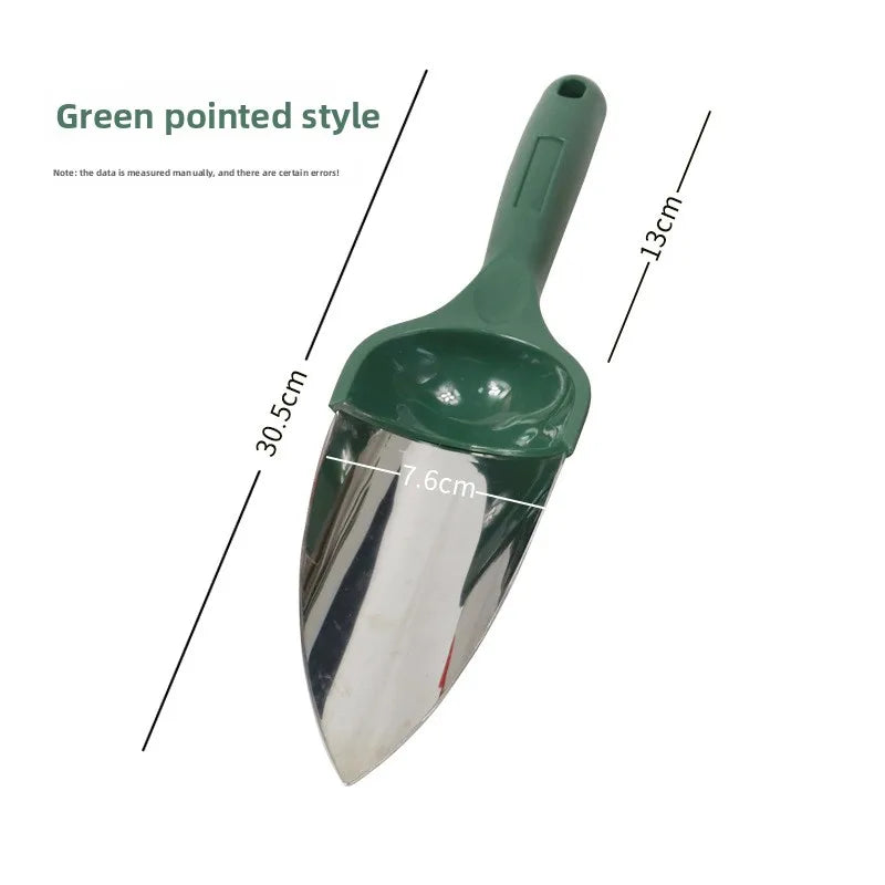 Stainless Steel Garden Shovel – Multi-Purpose Flower Planting Tool Garden Hand Shovel Babs A 1