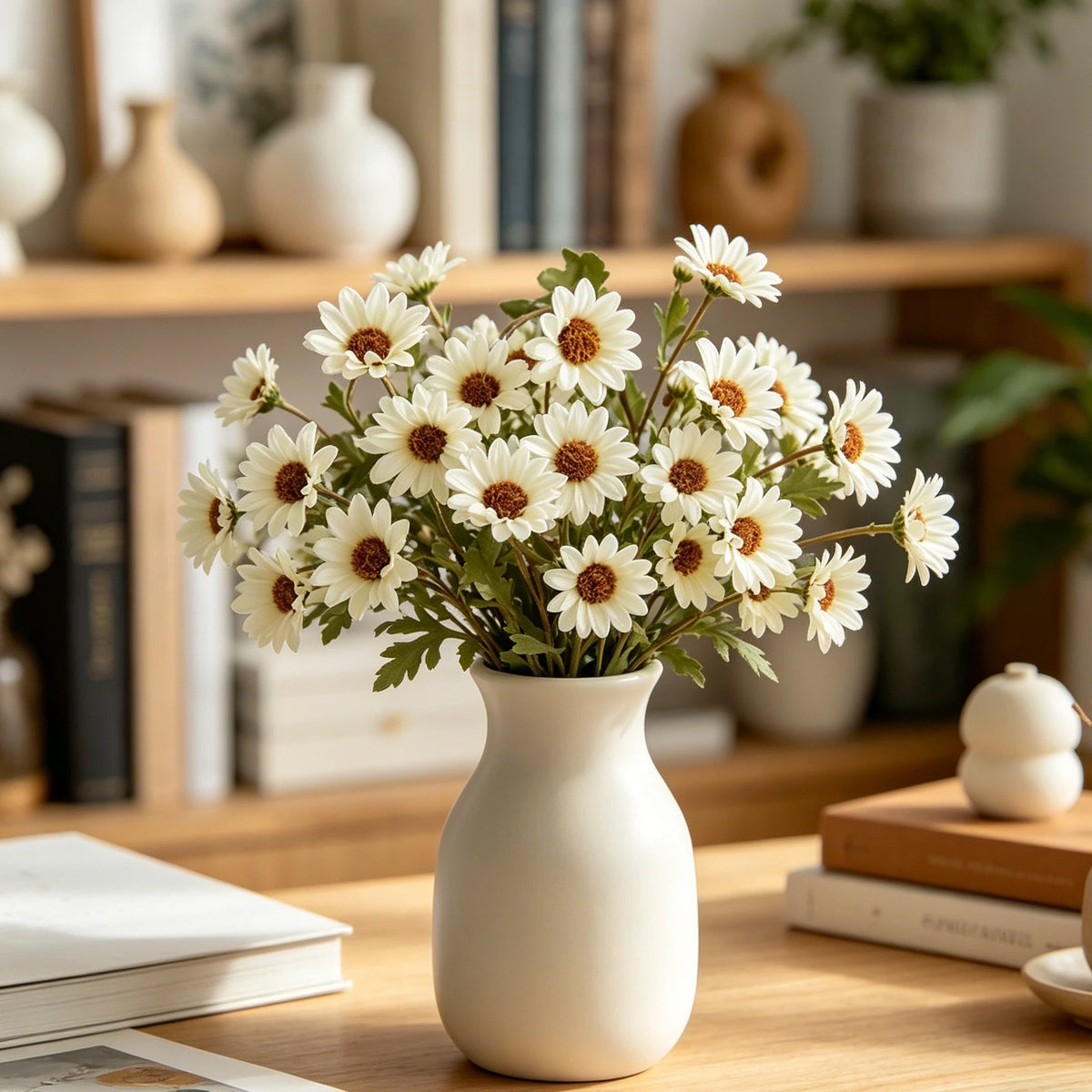Small Daisy Artificial Silk Flowers for Wedding & Home Décor Artificial Flowers Babs