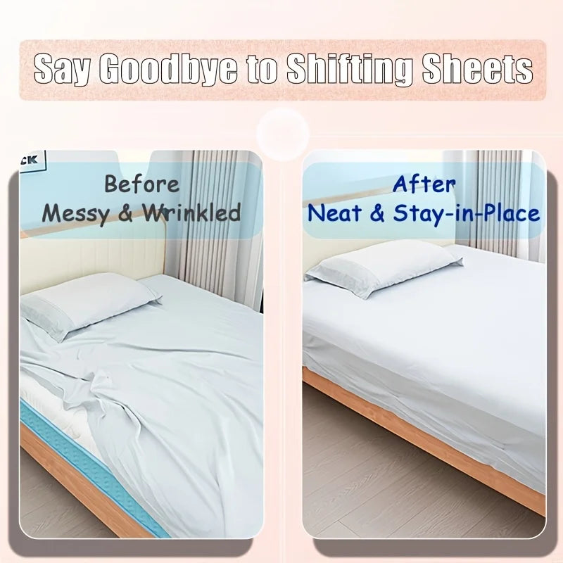Adjustable Bed Sheet Fasteners & Anti-Slip Clips | 4/8 PCS Bed Sheet Fasteners Babs