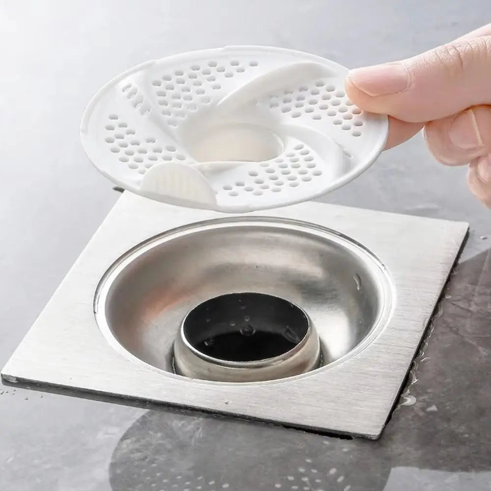 10-Pack Vortex Drain Hair Catcher Strainer – Sink & Bathroom Drain Hair Strainer Babs
