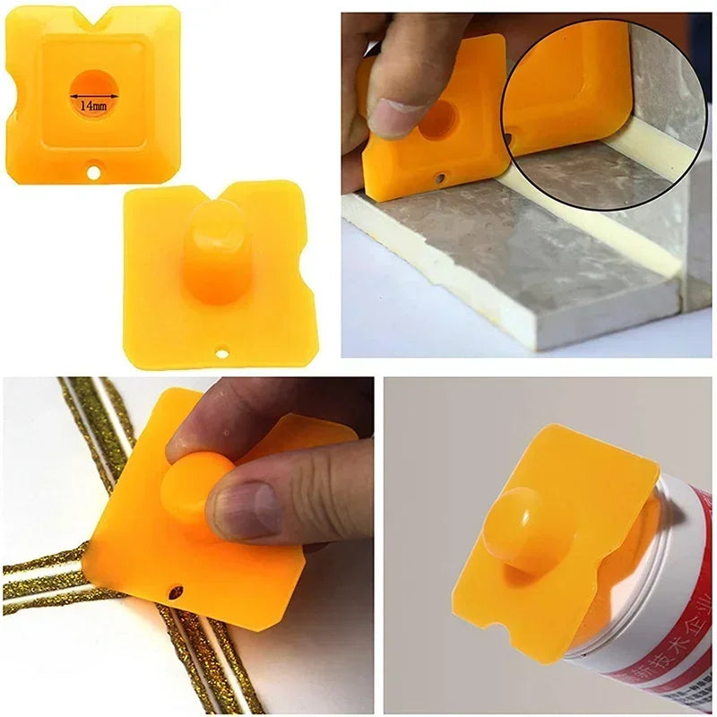 5-Piece Caulking Nozzle Applicator & Silicone Finishing Tool Set Caulking Tool Set Babs