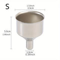 Stainless Steel Kitchen Funnel for Oil, Wine & Liquids Kitchen Funnel Babs S