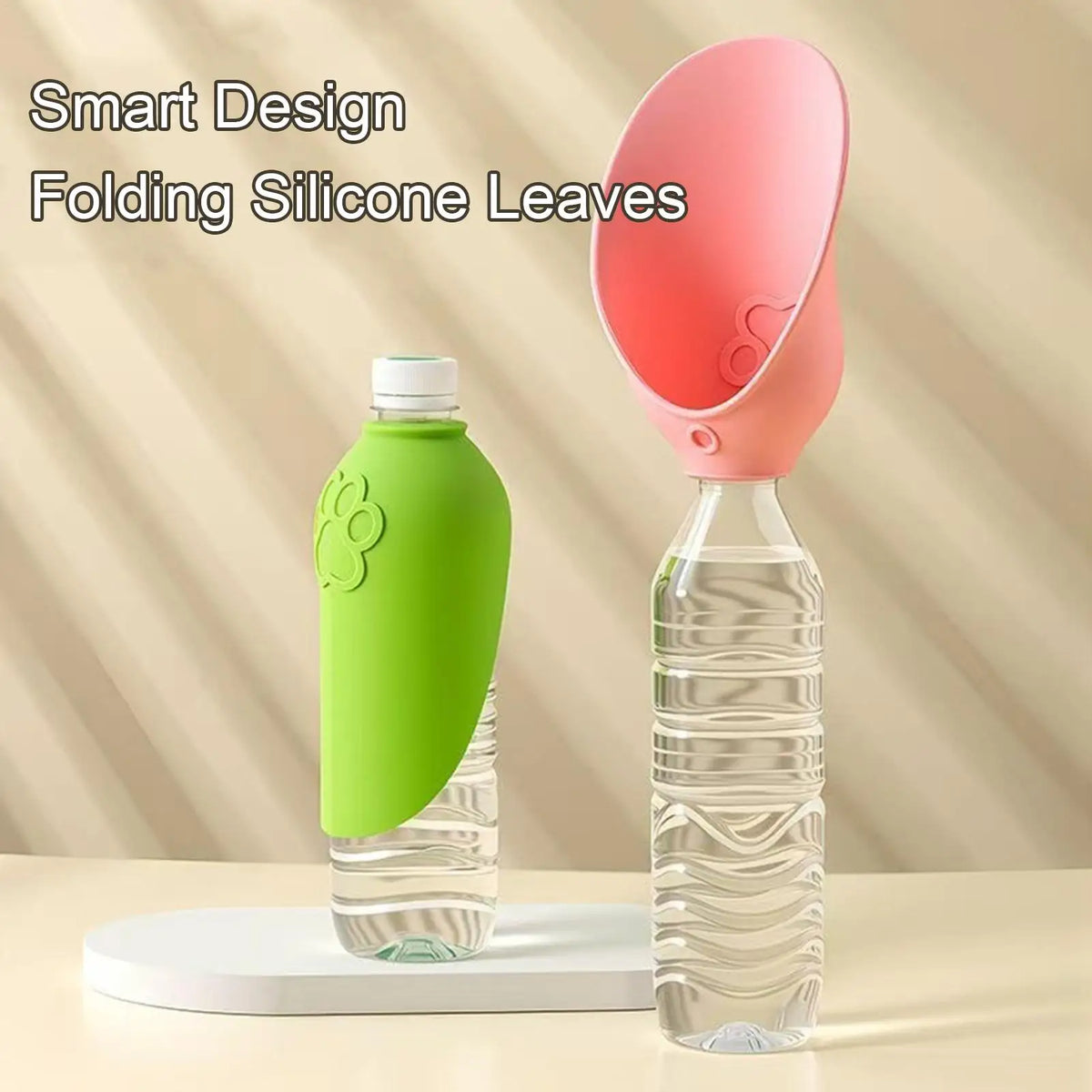Foldable Pet Travel Water Bottle with Removable Bowl Pet Travel Water Bottle Babs