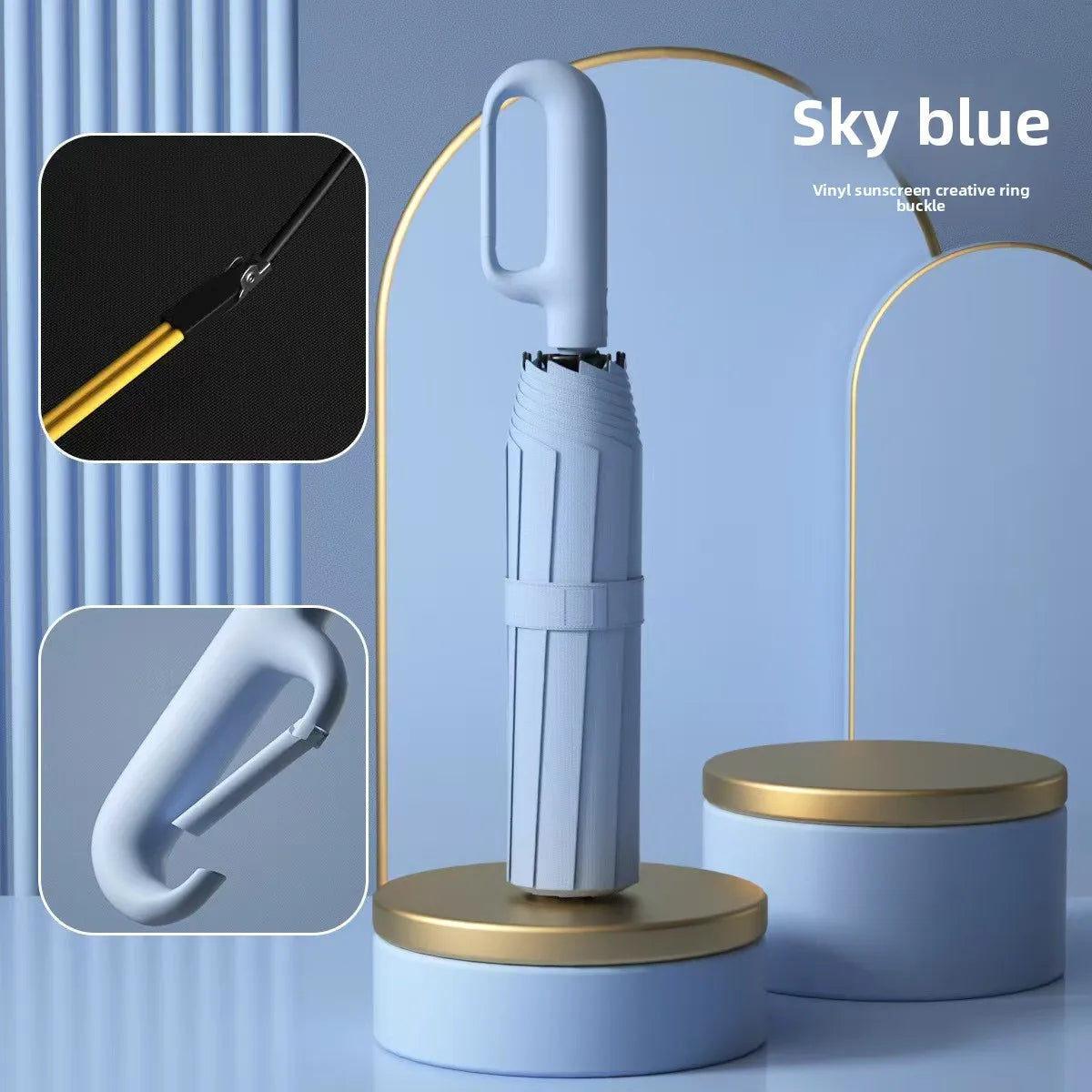Automatic Folding Umbrella Windproof Waterproof – 60 Pack Folding Rain Umbrella Babs full-fiber 10K 3