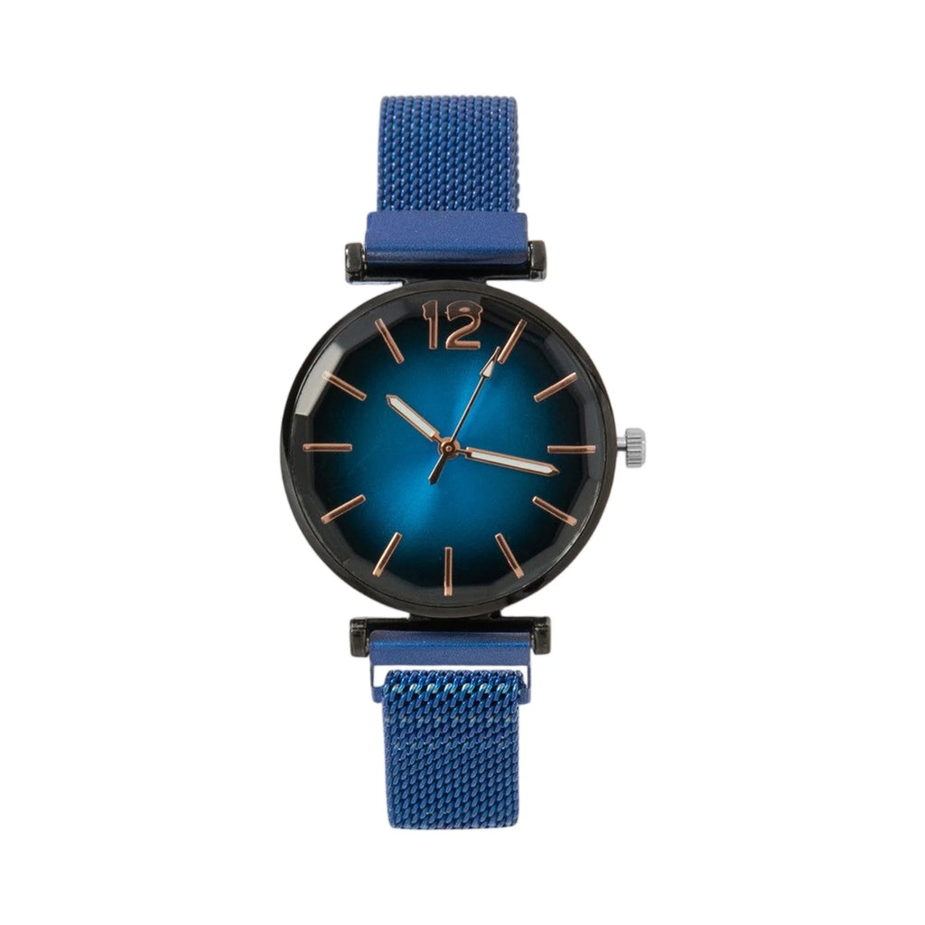Women's Black Dial Quartz Watch – Ceramic Strap, Auto Date Ladies Quartz Watch Babs
