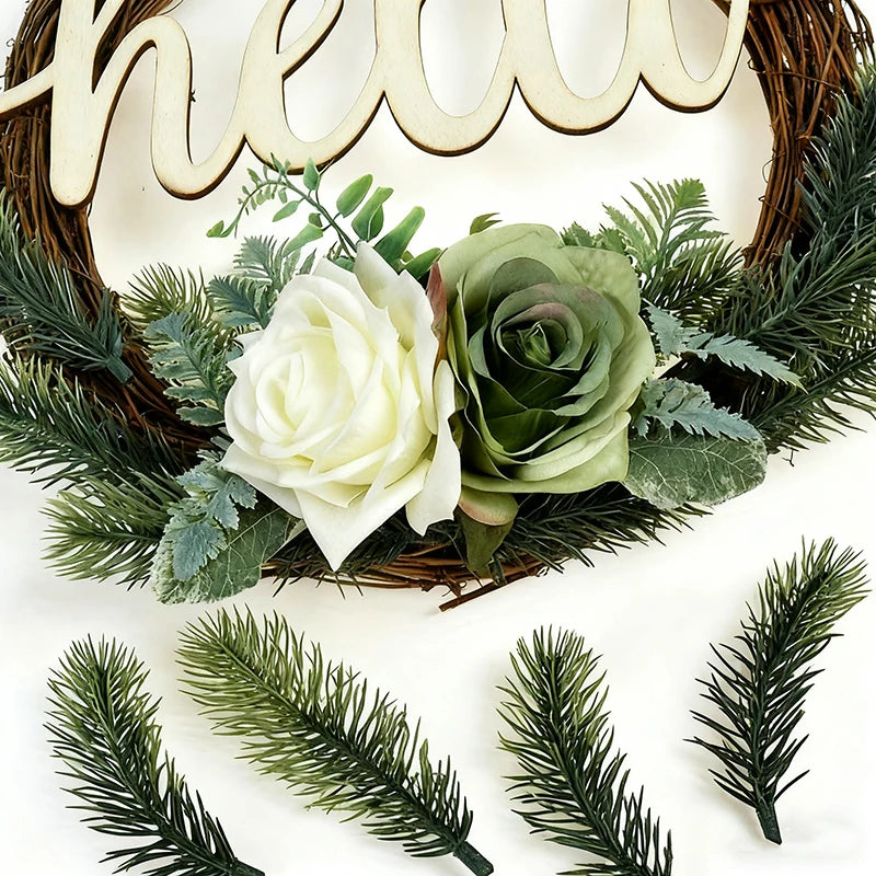 30/50Pcs Artificial Pine Needle Branches for DIY Floral Decor Artificial Pine Branches Babs